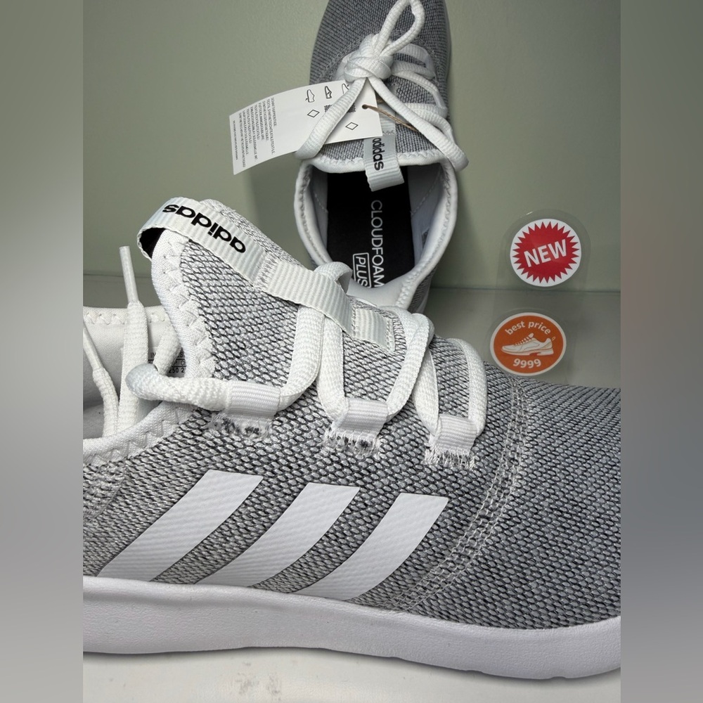 adidas - Size 8 - Woman's Cloudfoam Pure 2.0 shoes H04756 - New with tags - Picture 6 of 8
